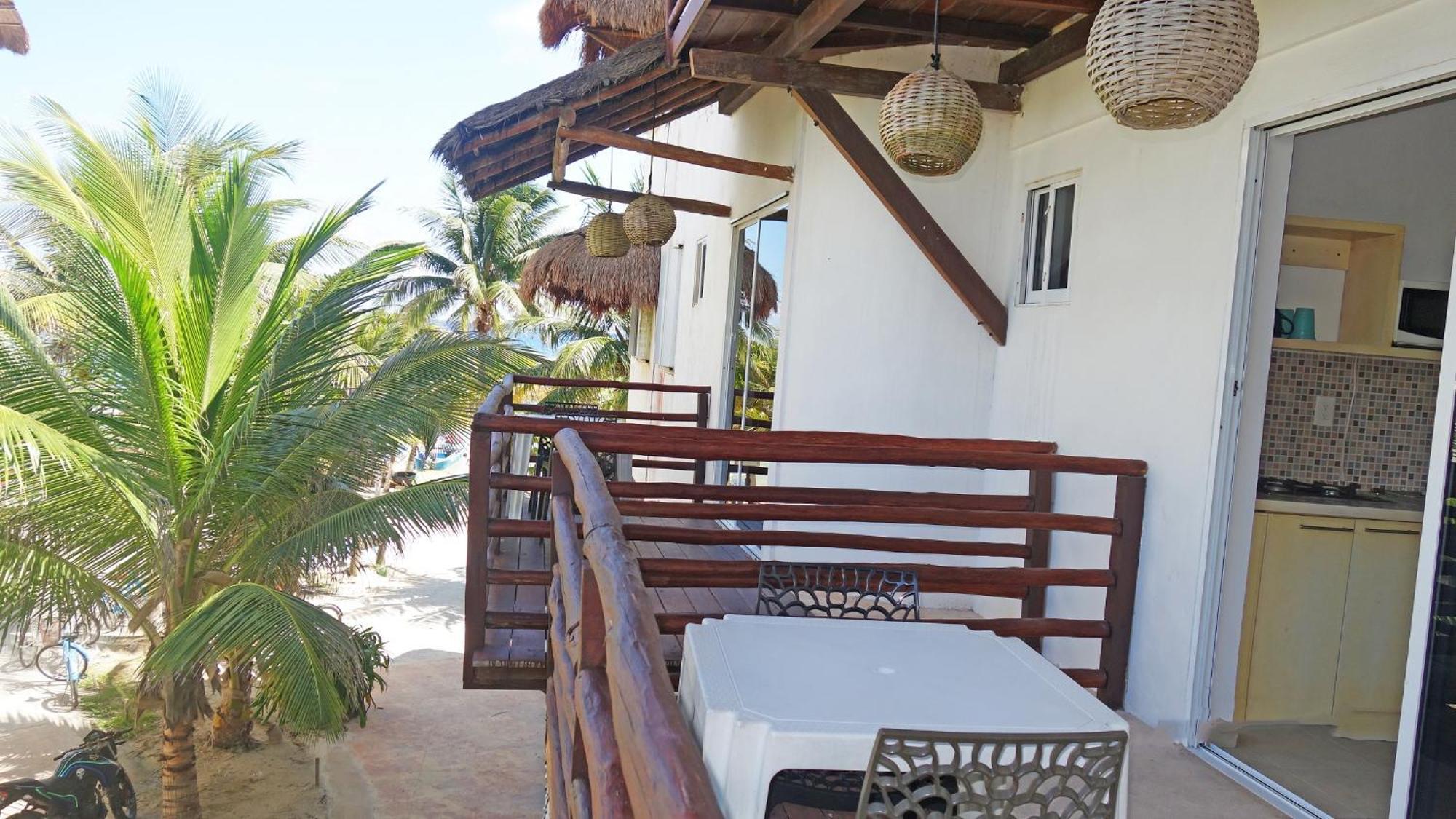 El Fuerte Beach Resort Mahahual Zimmer foto