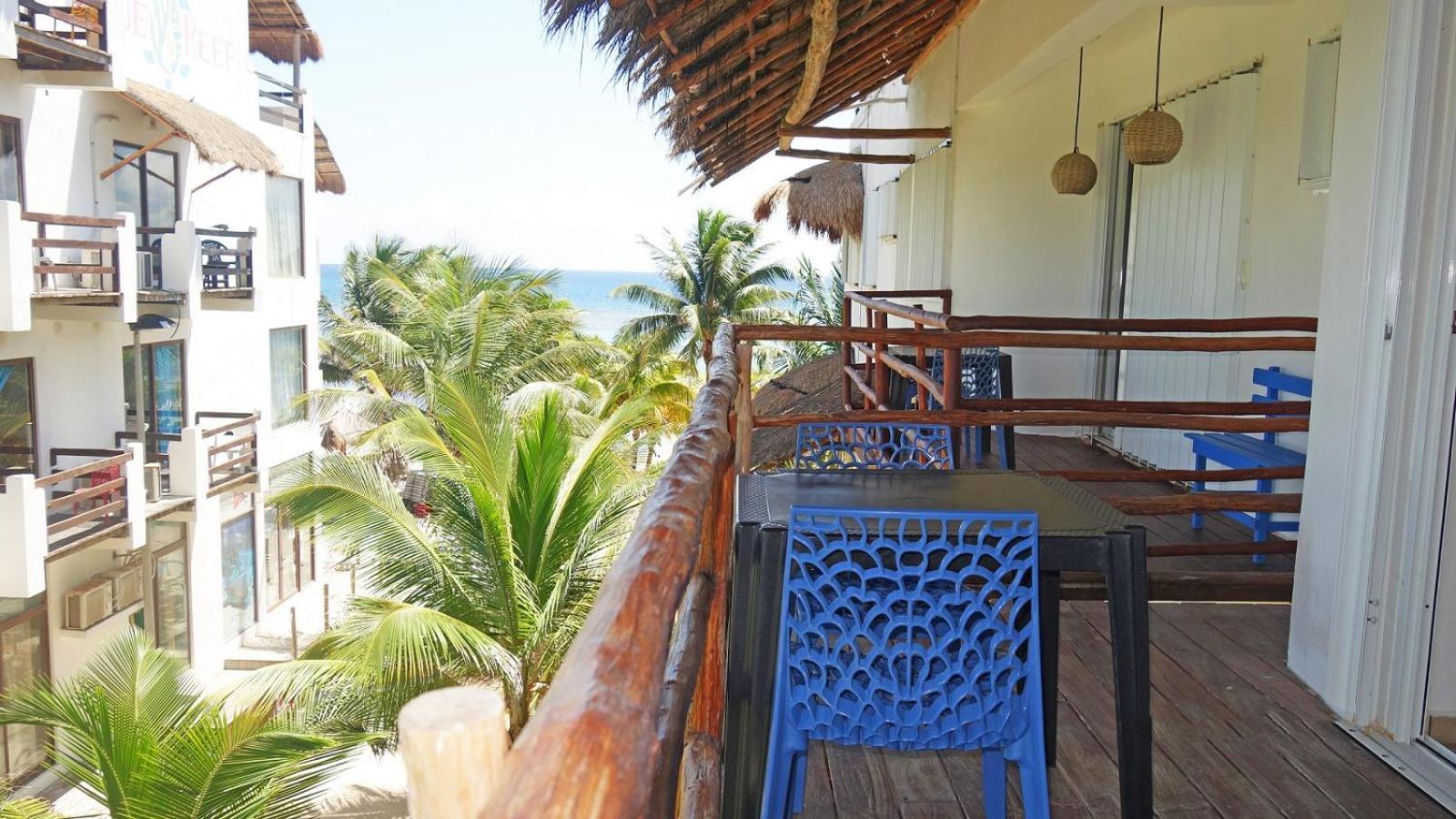 El Fuerte Beach Resort Mahahual Zimmer foto